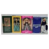 (3) Mattel Barbie Dolls w/OB's