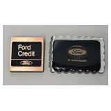 (2) Ford Paperweights
