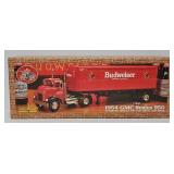 Ertl H609 19' Die Cast Budweiser Tractor Trailer