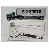 1st Gear Die Cast Mid States Tractor Trailer