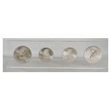 1976 Olympic Canadian Silver Coin Paperweight