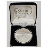 2000 UNC Silver American Eagle