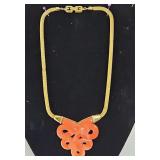 Givenchy Designer Coral Style Necklace