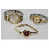 (3) Vintage Wrist Watches