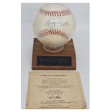 Mike Schmidt Autographed Baseball with C.O.A.