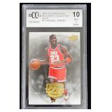 2009-10UD #17 Michael Jordan MJ Legacy Gold