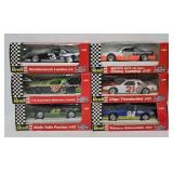 (6) 1991 Revell 1:24 Die Cast NASCAR Stock Cars