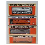 Train - (4) Lionel O-Gauge Freight Cars (MIB)
