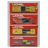 Train - (4) Lionel O-Gauge Cattle Cars (MIB)