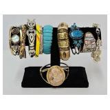 (12) Designer Bracelets
