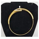 Givenchy Designer Wishbone Collar/Chocker Necklace
