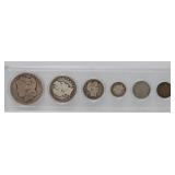 1901 US Type Coin Set