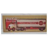 1997 Ertl 1:25 Die Cast Coca Cola Tractor Trailer