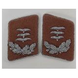 Military- WWII German Luftwaffe Capt. Collar Tabs