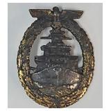 Military - WWII German Fleet Service Badge