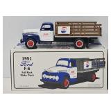 1st Gear Die Cast Pepsi Cola Full Rack Stake Truck