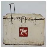 1950s 7UP Soda White Cooler