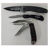 Smith & wesson, Case & Wild Turkey Pocket Knives