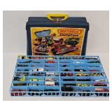 (48) Old Matchbox Cars in Matchbox Case
