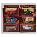 (6) Matchbox 1:35 Die Cast Models of Yesteryear