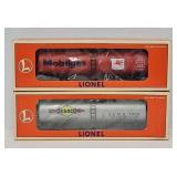 Train - (2) Lionel O-Gauge Tank Cars (MIB)