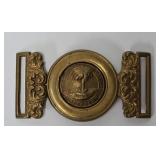 Civil War South Carolina Palmetto Belt Buckle