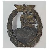 Military - WWII German Auxiliary Cruiser Badge