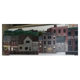 34' Model Railroader's Train Platform Back Drop