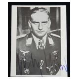 Military- WWII German Hans-Ulrich Autographed Card