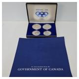 1976 Olympic Canadian Proof Silver Coin Set