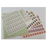 (50) US Stamp Mint Sheets ($300.00+ Face Val)