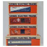 Train - (4) Lionel O-Gauge Train Cars (MIB)