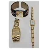 (3) Quartz Wrist Watches (working)