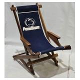 Penn State Wooden Folding Chair