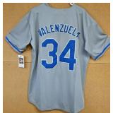 LA Dodgers Fernando Valenzuela Baseball Jersey