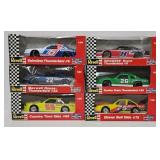 (6) 1991 Revell 1:24 Die Cast NASCAR Stock Cars