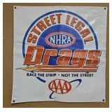 1980ï¿½s NHRA Street Legal Drag Racing Banner