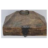 Wooden  Indian Dowry Chest