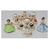 Napco Japan Angels & Josef Original Ladies