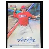 2018 Bowman's Best Alec Bohm Refractor Autograph