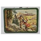 1955 Davy Crockett Steel Lunchbox