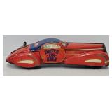 c1930's MARX Drive Ur Self Windup Streamline Racer