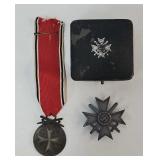 Military - (2) WWII German Medals