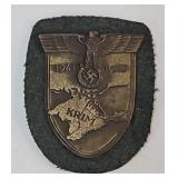 Military - WWII German 1942 Krim Campaign Shield