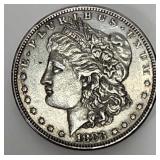 1883 Morgan Silver Dollar