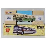 (2) Corgi Classics Die Cast Buses (MIB)