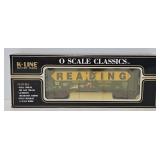Train - K-Line K-7615 O-Gauge Reading Boxcar (MIB)