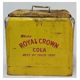1950s Royal Crown Cola Yellow Cooler