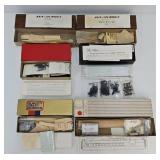 Train - (6) Unbuilt On3 Model Train Kits w/OB's