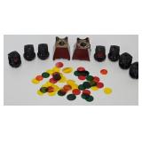 Train- Asst Lionel Remote Switch Lanterns & Lenses